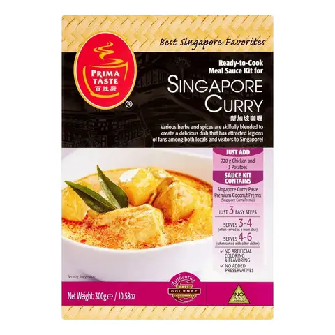 Prima Taste Singapoe Curry Sauce Kit 300g