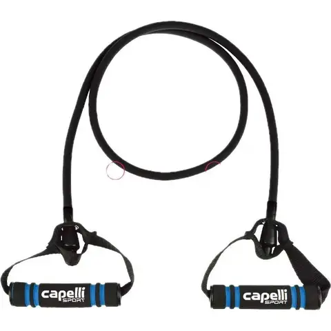 Capelli Sport Heavy Resistance Band - TPE Resistance Bands with Handles, Single Resistance Bands, Exercise Bands with Handles, for Resistance Training, Physical Therapy, Home Workouts, Fitness, Pilates