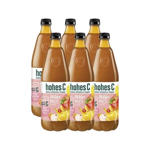 Hohes C Milder Multivitamin 6x1L