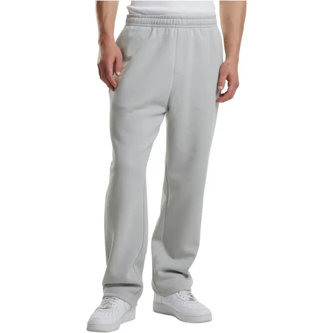 Urban Classics fluffy trackpants lichte asfalt L