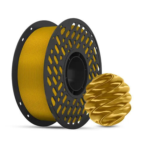 CAILAB PLA Silk 3D-Drucker-Filament, Einfarbig - Gold