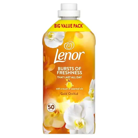 Lenor Fabric Conditioner, Gold Orchid, 50 Washes, 1.65ml
