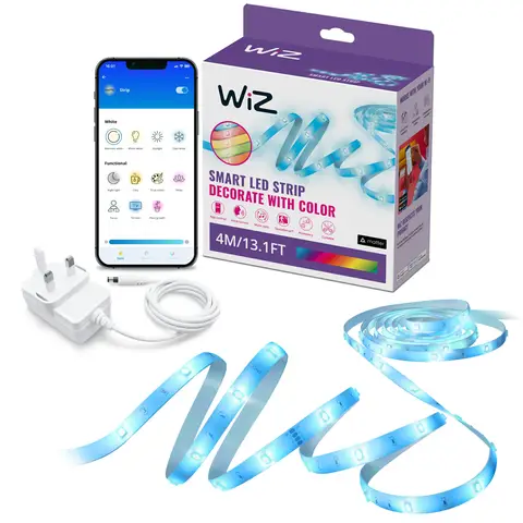 Wiz Smart Lighting LED Strip RBG 4m
