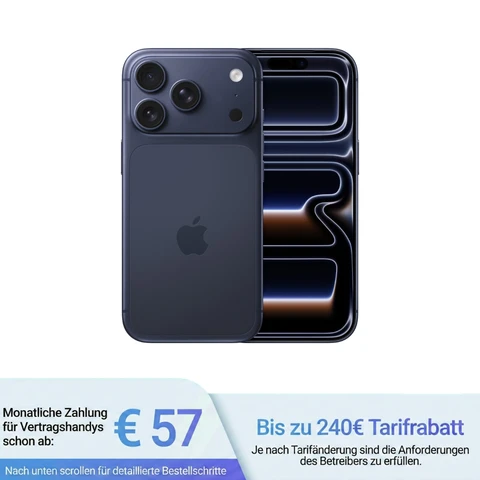 iPhone 17 Pro Max 256 GB Tiefblau