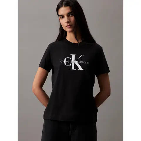 Calvin Klein Monogram T-shirt - Zwart S