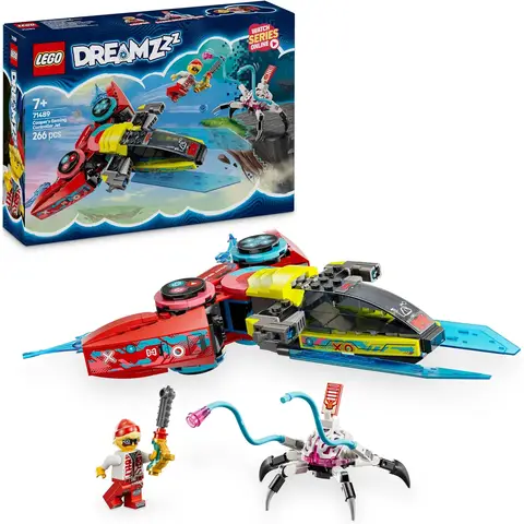 LEGO DREAMZzz Coopers Fliegender Videospiel-Controller, Fantasie-Spielzeug, 2-in-1 Videospiel-Set mit Mini-Figur und Spinne, Geschenk für Mädchen und Jungen ab 7 Jahren 71489