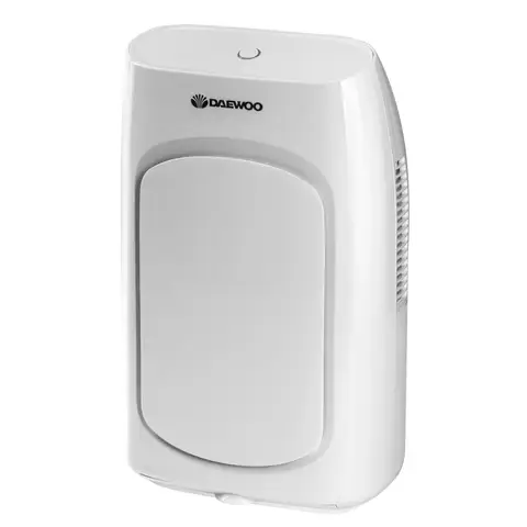 DAEWOO 2 L Dehumidifier – 2 L Tank, 600 ml/day Extraction Rate, Auto Shut-Off – White, DH02