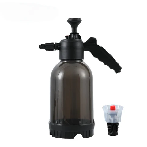 ochama x J.ZAO Multi-purpose Garden Sprayer 2L, Dual Nozzles, Thickened Pull Rod, Non-slip Handle, Pressure Boosting Pump Handle