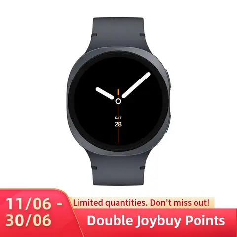 Samsung Galaxy Watch8 40 mm - Bluetooth-smartwatch - Donkergrijs