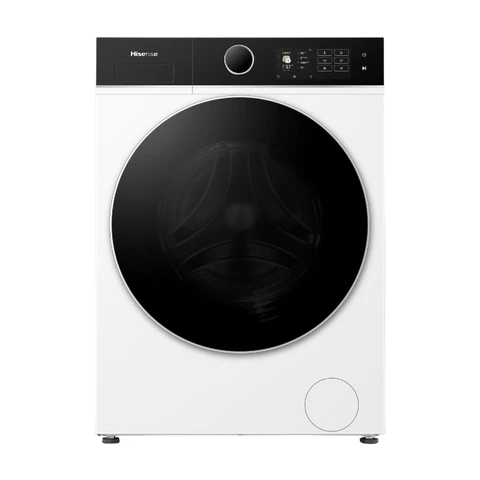 【Mega Vakantiegeld Deal】Hisense WD5I8043BWF vrijstaande was-droogcombinatie - 8 kg wasen, 6 kg drogen - Inverter-motor - Wit