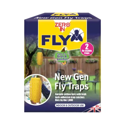 Zero In Fly Traps 2pk