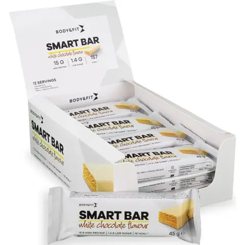 Smart Bar Chocolat Blanc 540 g (12 barres)