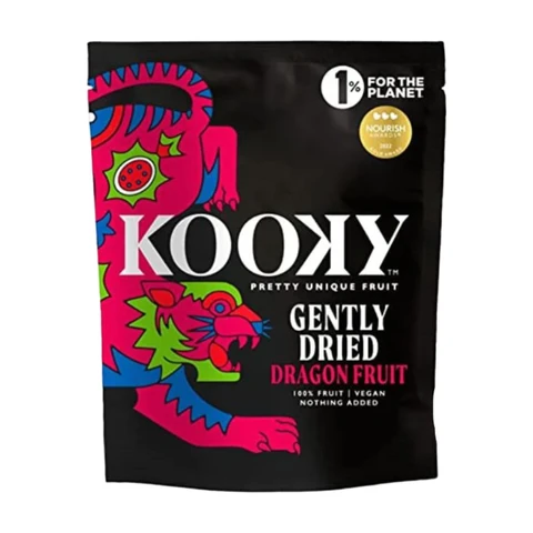 Kooky Gently Dried Dragon Fruit 20g