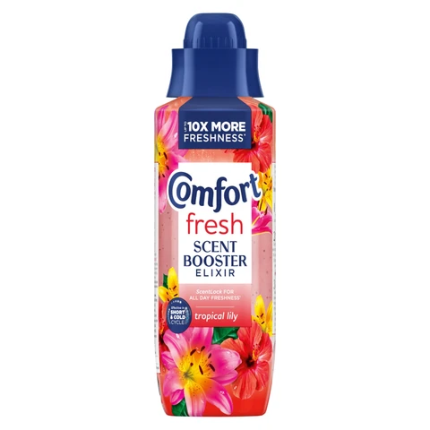 Comfort Tropical Lily Scent Boosters 20 Washes 460ml