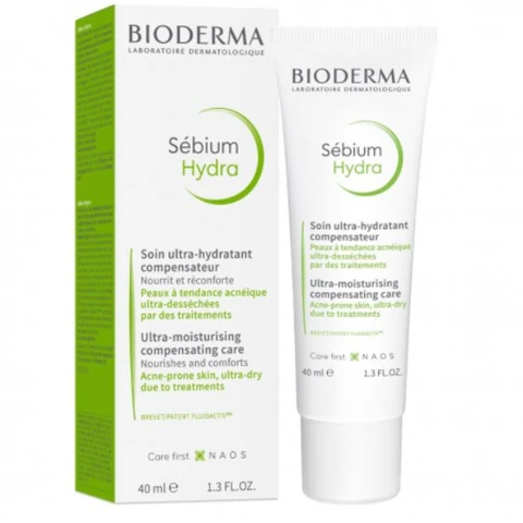 Bioderma SÉBIUM HYDRA Begleitcreme für Sebum-regulierende Behandlungen 40 ml