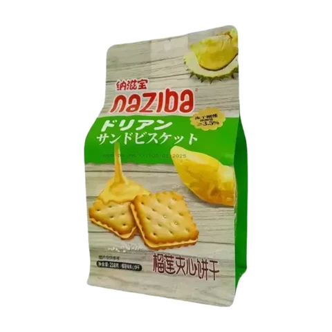 Naziba Sandwich-Keks Durian-Geschmack 218g