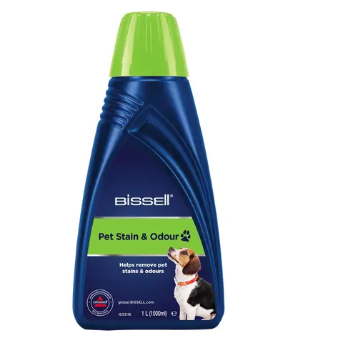 Bissell Pet Stain & Odour Formula, Carpet & Rug Cleaner Solution, Removes Stains and Neutralizes Pet Odours, 1L, 1085N