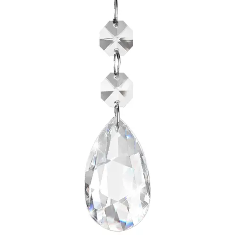 JU7CER 20PCS Crystal Mesh Pendant Ornaments - Tree of Life Hanging Decor, Window Ornament, Garden Light Catcher for Weddings, Christmas Must-Have