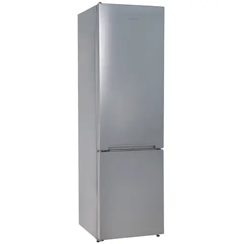 Russell Hobbs RH180FFFF551E1SWD Silver 54cm Wide 180cm High Freestanding Frost Free Fridge Freezer with Water Dispenser