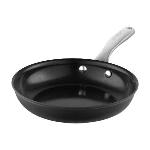 Good Food by Tower Hard Anodised 30cm Frying Pan, Induction Compatible, Grey