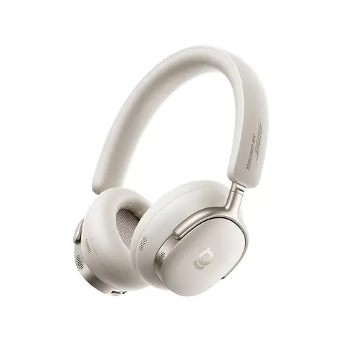 Baseus Inspire XH1 Casque sans fil à réduction de bruit - coloris Starlight (blanc cassé)