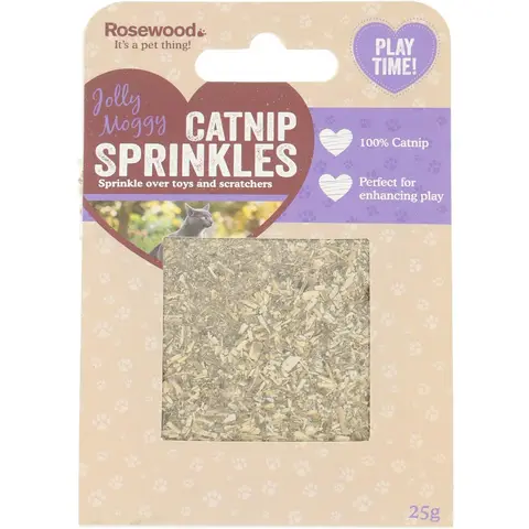 Rosewood Jolly Moggy 100% Natural Catnip Sprinkles 25g