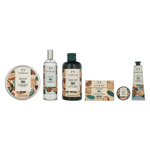 The Body Shop G4 Large Shea Giftset 730 ml