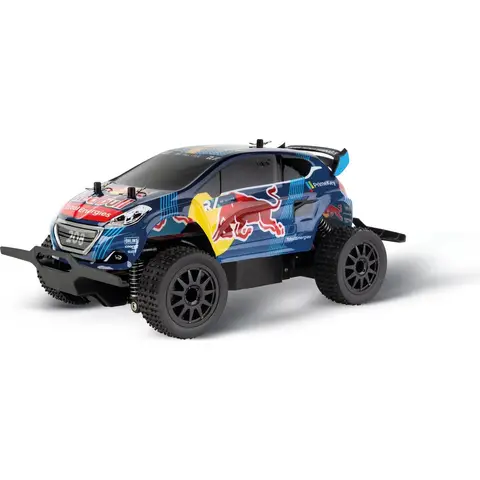Carrera RC Red Bull Peugeot WRX 208 Rallycross - 25 km/h, Waterdicht