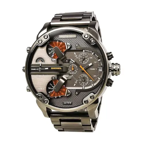 Diesel DZ7315 Grey Mr. Daddy Chronograph Stainless Steel Watch