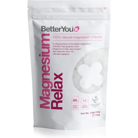 BETTER YOU - Magnesium Relax Flakes - With Rose, Geranium & Bergamot - 750G