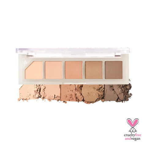 Unleashia Mood Shower Face Palette No.1 Vanilla Shower