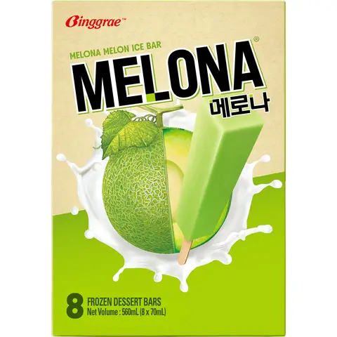 Melona Eis am Stiel Melone 8×70 g
