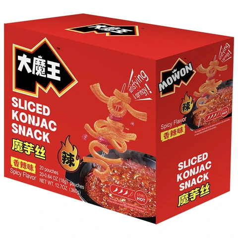Yanjin Puzi Konjac Shreds-Spicy 360g(18g*20)