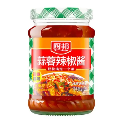 Chu Bang Garlic Chilli Sauce 210g  厨邦蒜蓉辣椒酱210g