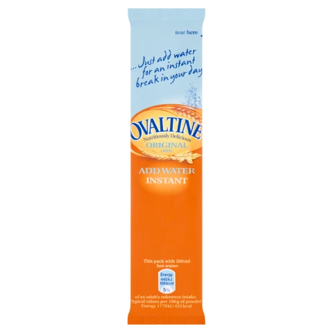 Ovaltine Orig +Water Sachet25G
