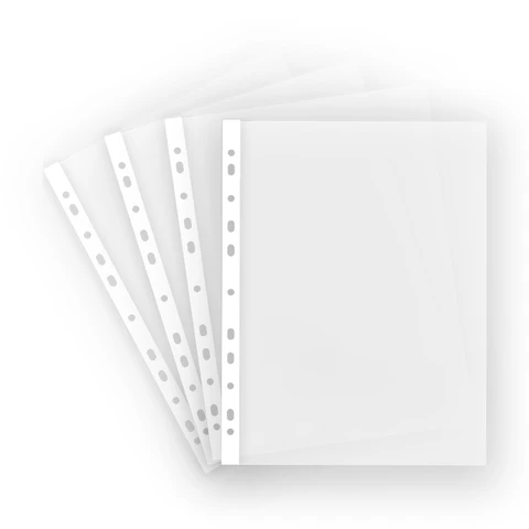 Triplast  A4 Stationery Punched Pockets Clear Pack of 25
