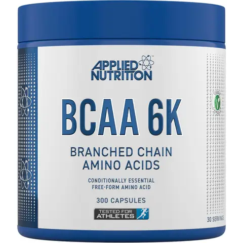 Applied Nutrition BCAA 6K Amino Acids Recovery 4:1:1 Vegan Capsules - 300 Capsules