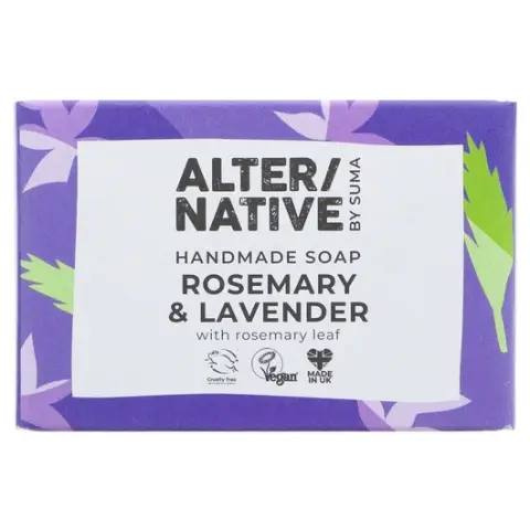 Alter/native By Suma Boxed Soap Rosemary & Lavender