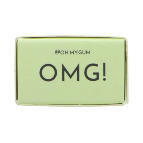 Oh My Gum! Plant Based Cherry Chewing Gum - 19G