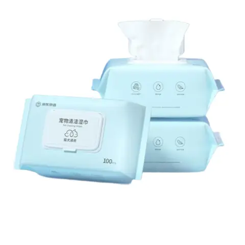 J.ZAO Pet Wipes (100 Sheets * 3 Packs)