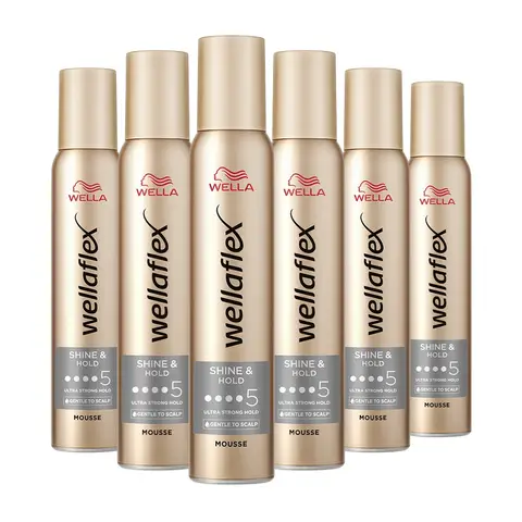 Wella Flex Haarmousse Shine & Hold 200ml