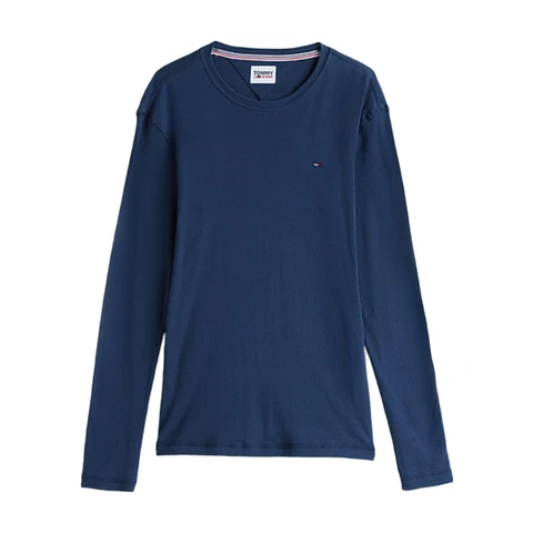 TJM ORIGINAL RIB LONGSLEEVE TEE Men BLACK IRIS XS