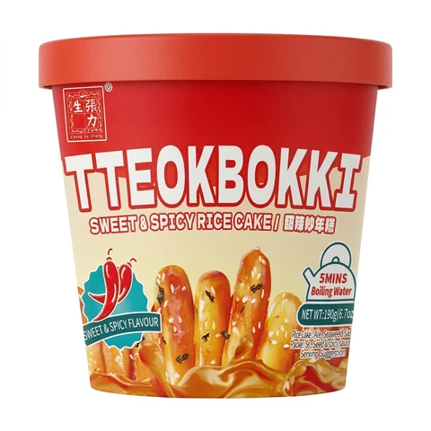 Changlisheng Stir-Fried Rice Cakes Sweet & Spicy 190g