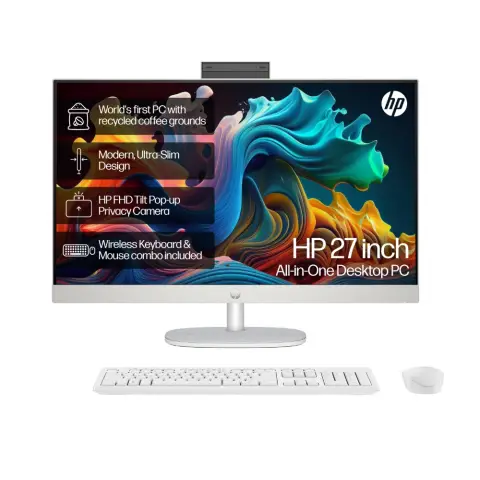 HP 27-cr0000na 27 inch All-in-One AMD RYZEN 7 7730U (BARCELO-R) RAM 16GB (2x8GB) DDR4 3200 SODIMM SSD 512G 2280 PCIe NVMe Value