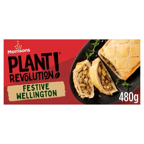 Morrisons Mushroom Chestnut & Parsnip Wellington 480g