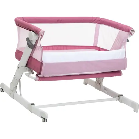 Chicco Next2Me Pop Up Travel Baby Crib for Newborns Pink