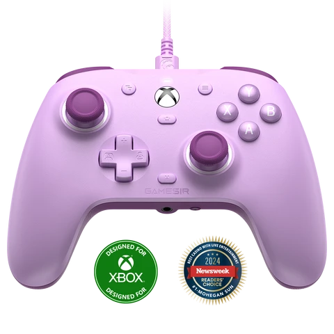GameSir G7 SE Kabelgebundener Gaming-Controller für Xbox Series X|S, Xbox One, Windows 10/11, PC-Controller, Gamepad mit Hall-Effekt-Sticks und 3,5-mm-Audioanschluss (Orange)