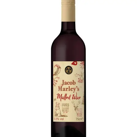 Jacob Marley's Mulled Wine Bottle 5.5% ABV