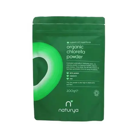 Naturya Organic Chlorella Daily Wellness Support Powder - 200g