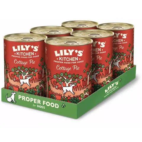 Lily's Kitchen Pâtée au bœuf pour chien - 6 x 400 g